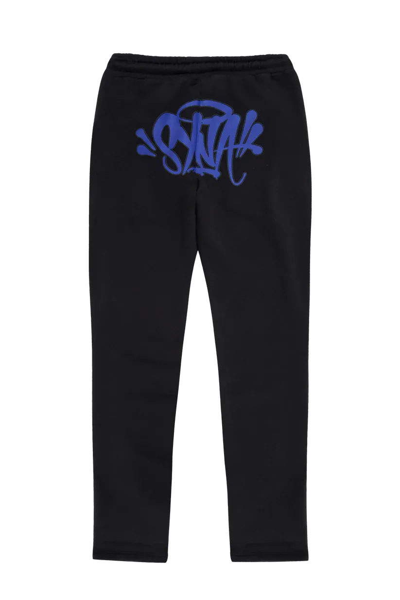 SYNA -OG JOGGER – BLACK / COBALT BLUE - Syna World