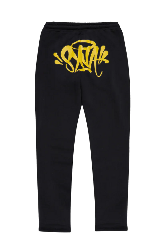 SYNA -OG JOGGER – BLACK / YELLOW - Syna World