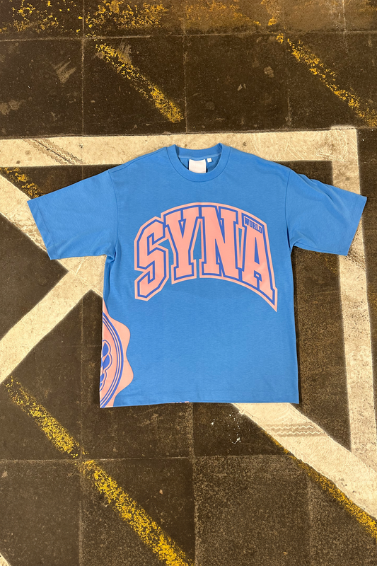 COLLEGE TEE – BLUE - Syna World