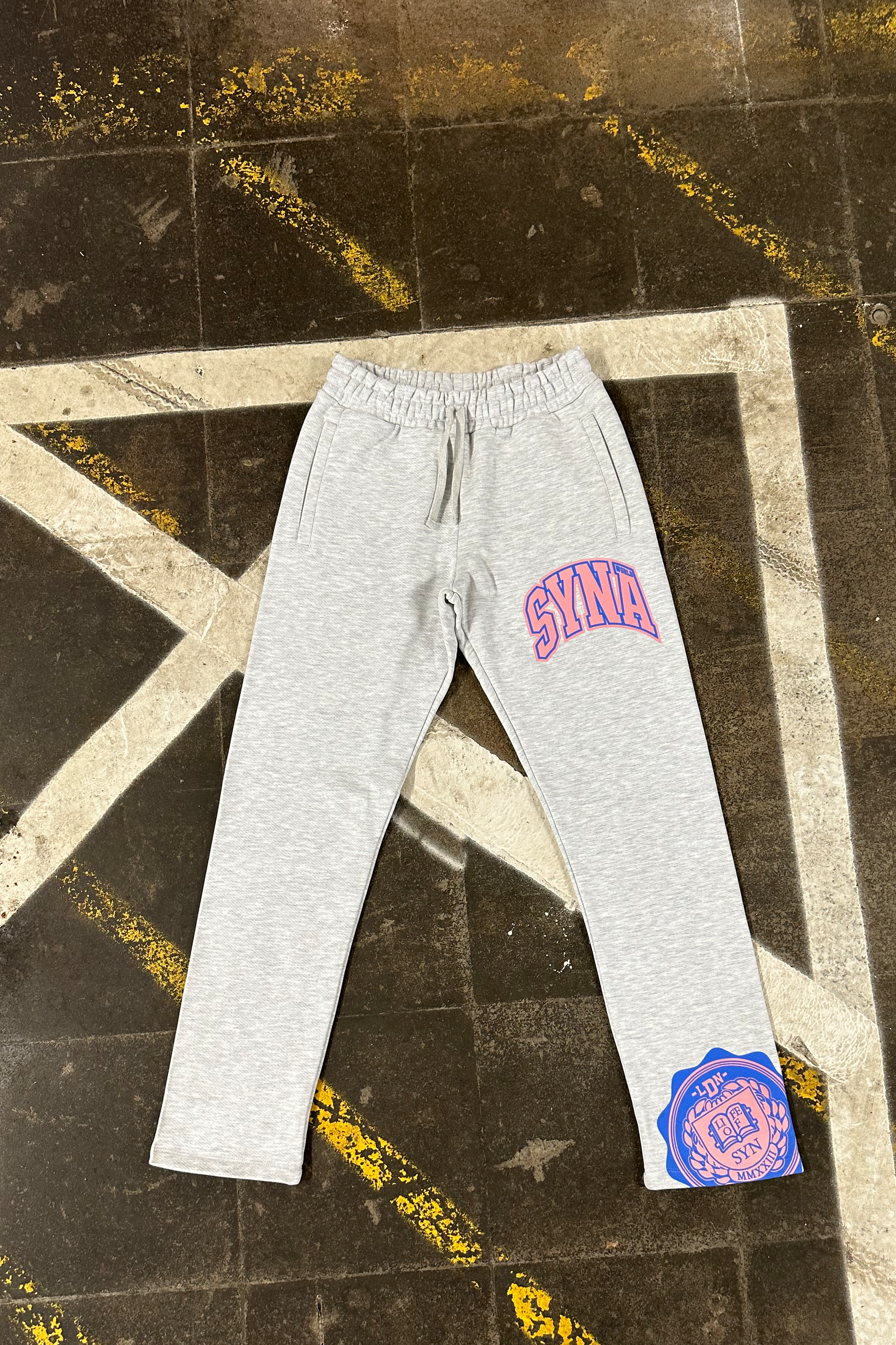 COLLEGE TRACKSUIT – GREY - Syna World
