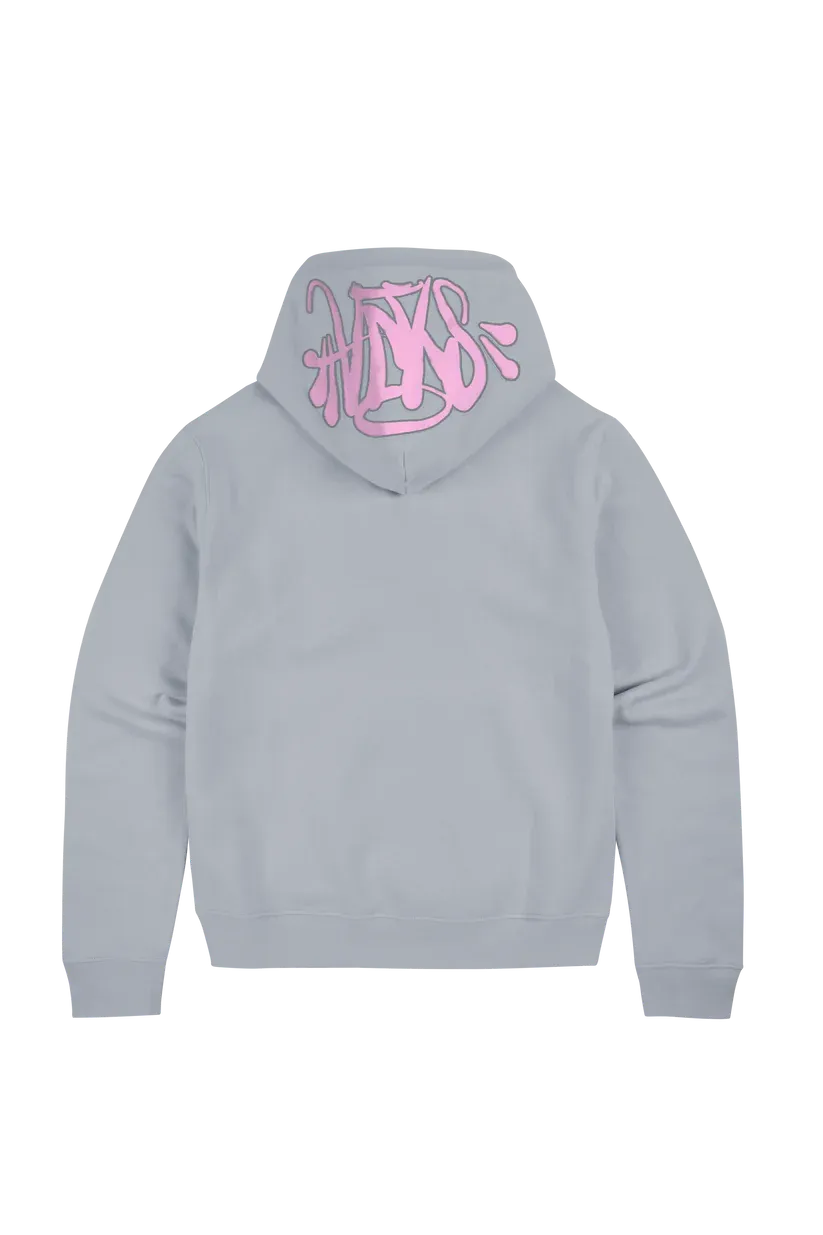 SYNA OG HOOD – GREY/PINK - Syna World