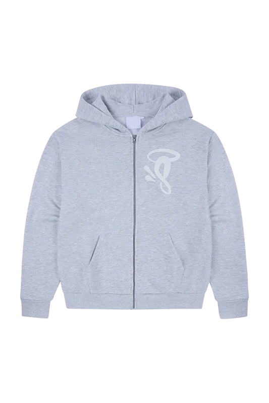 SYNA VOID ZIP HOODY MARL GREY - Syna World