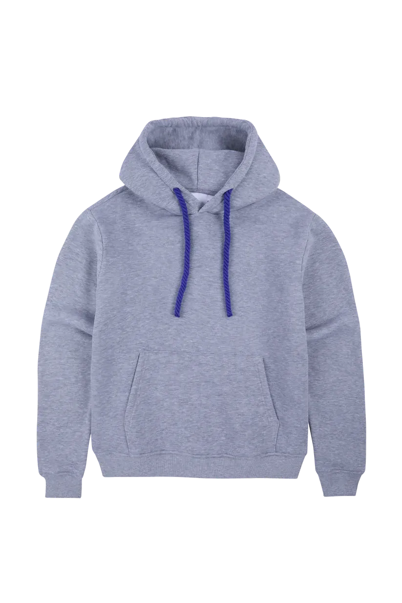 SYNA OG HOOD – GREY MARL/COBALT - Syna World