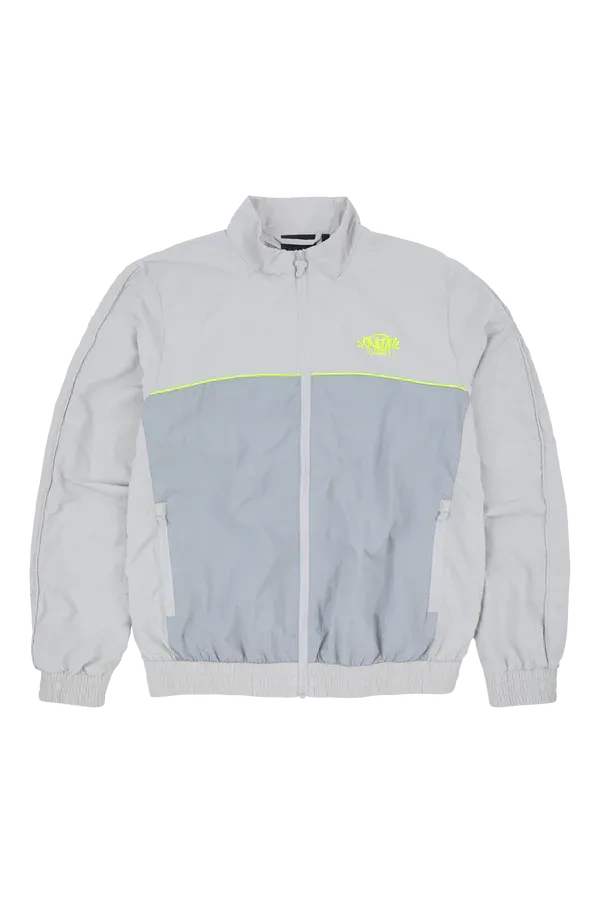 TEAM SYNA PIPE TRACK JACKET LIGHT GREY/GREY - Syna World