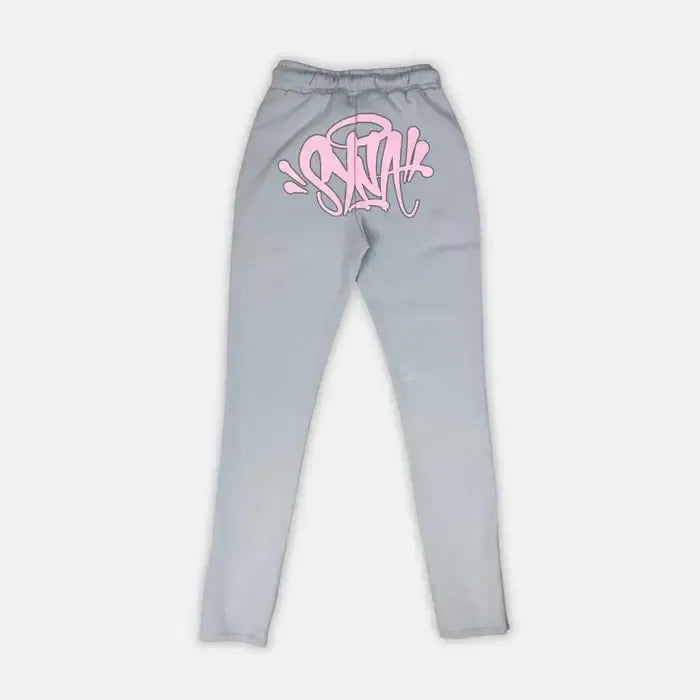 Synaworld ‘Syna Logo’ Tracksuit Grey / Pink - Syna World