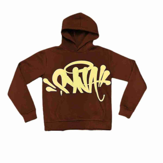 Syna World ‘Syna Logo’ Brown Hoodie - Syna World