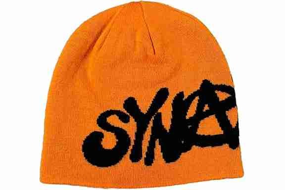 Syna World Reversible Synarchy Beanie Black/Orange - Syna World