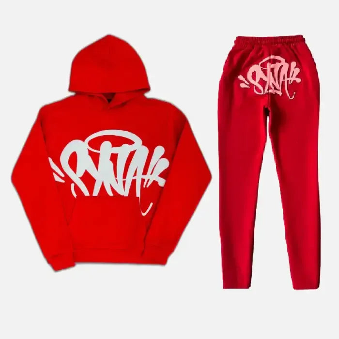 Synaworld ‘Syna Logo’ Tracksuit Red - Syna World