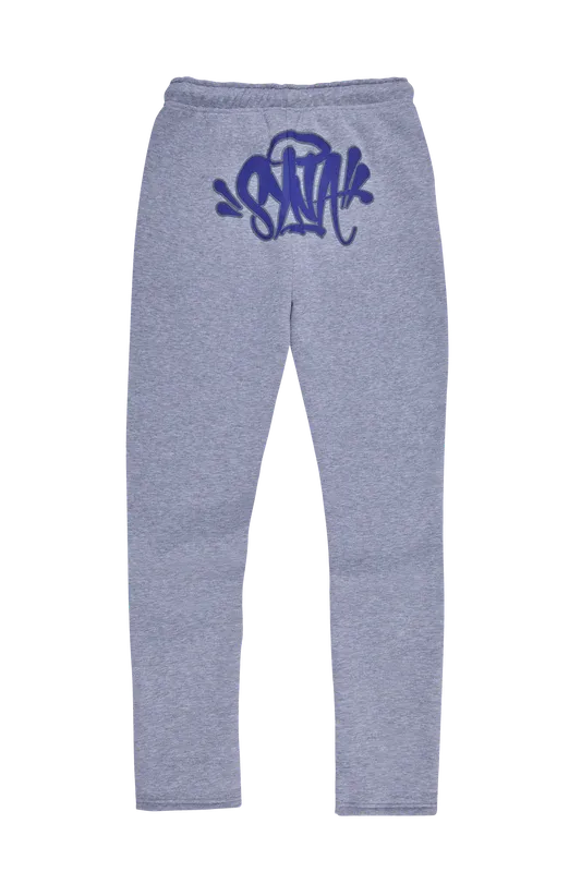 SYNA OG JOGGER – GREY MARL/COBALT - Syna World